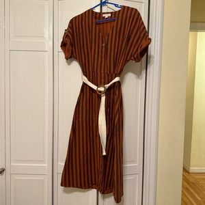 Boho style cotton dress